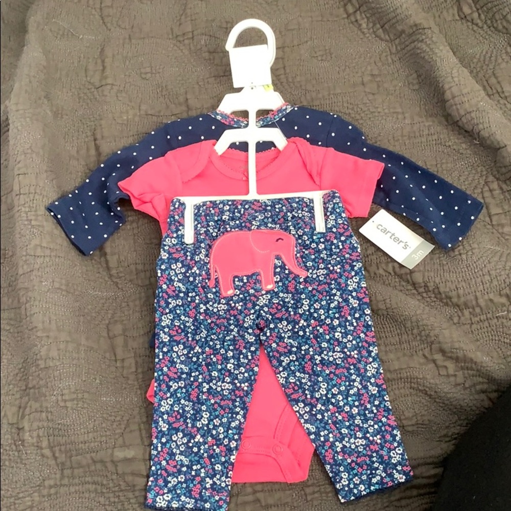Carter’s 3 Piece Elephant Set